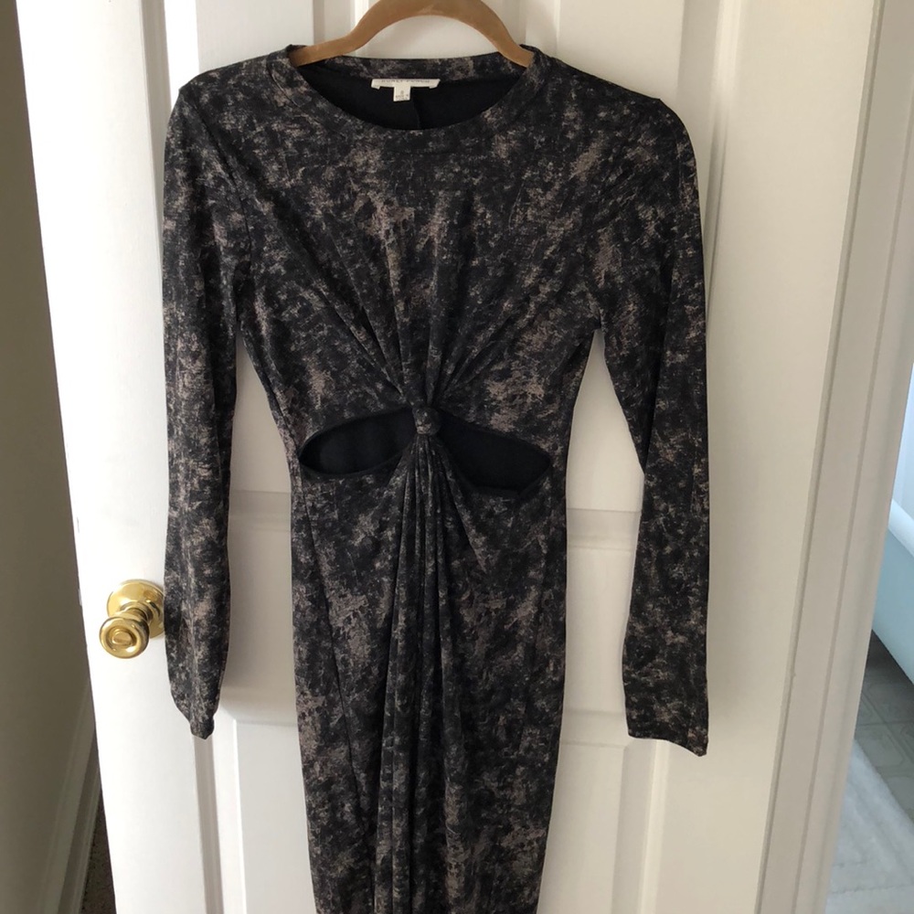 Knotted maxi dress